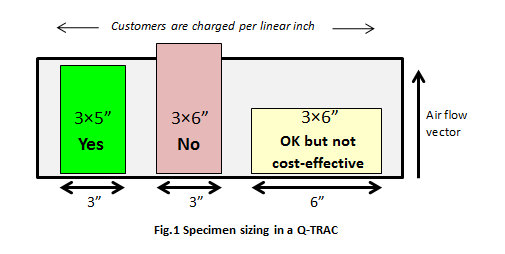 Figure 1, specimen sizing